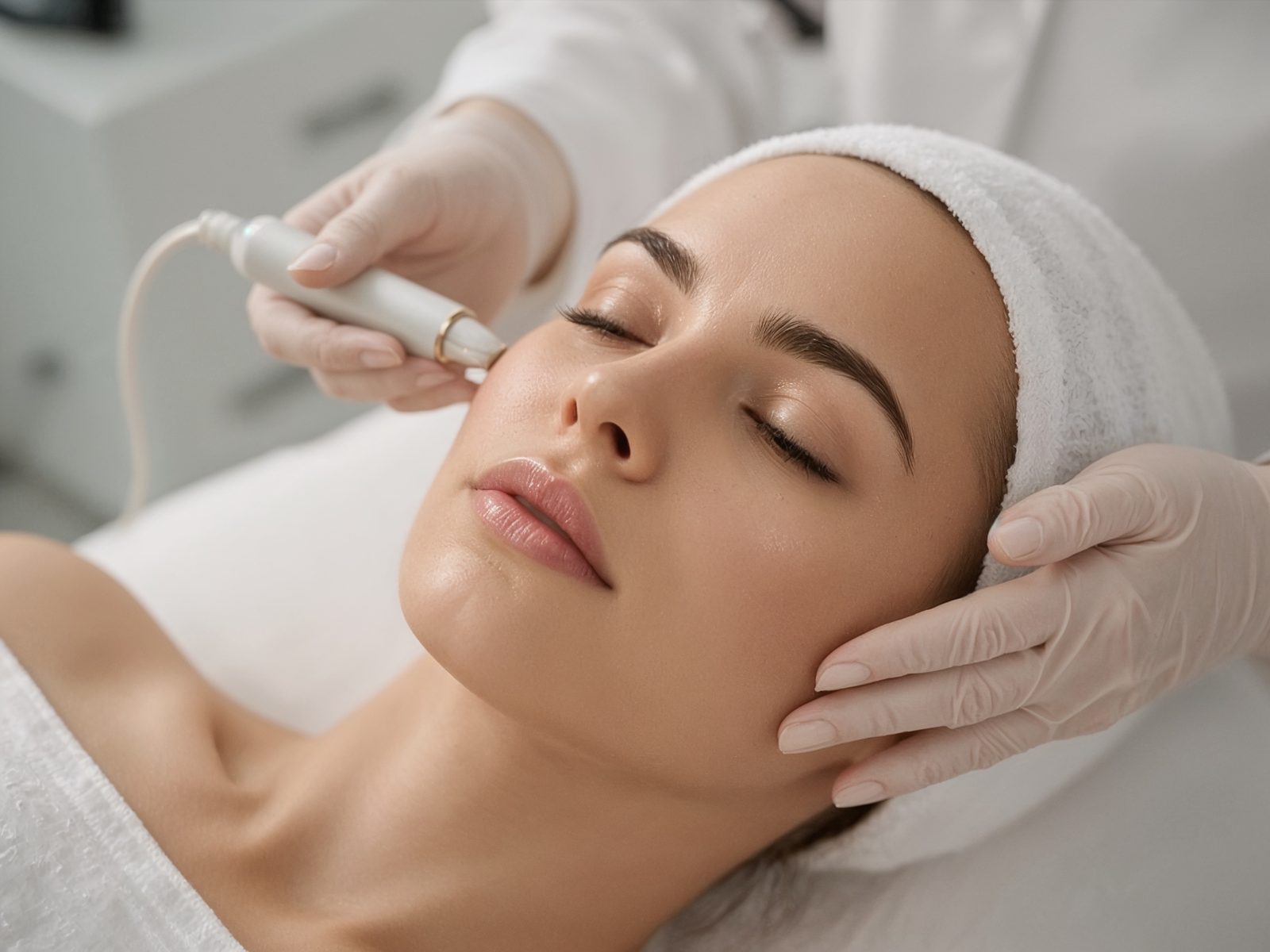 HydraFacial och ansiktsbehandling